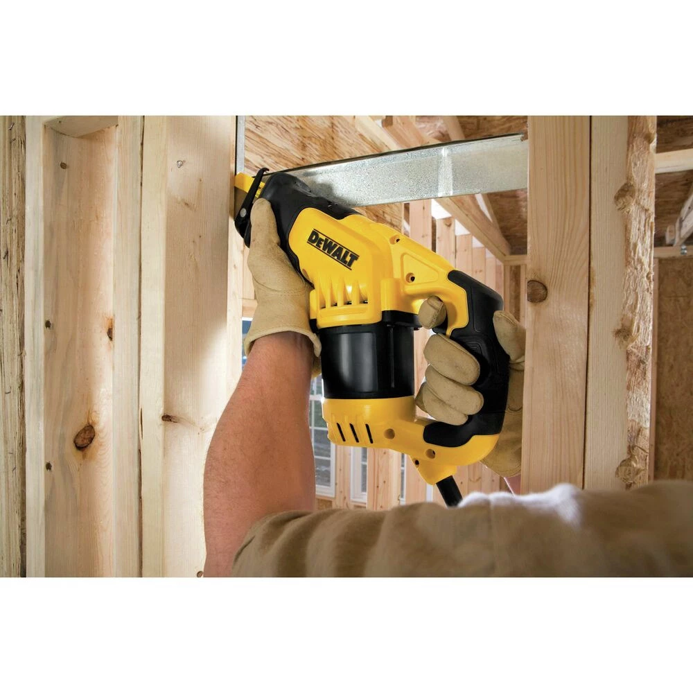 Dewalt DWE357 1-1/8 In. 12 Amp Reciprocating Saw Kit 7 Dewalt DWE357 1-1/8 In. 12 Amp Reciprocating Saw Kit - Image 7