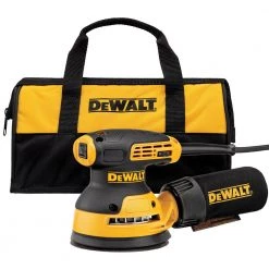 Dewalt DWE6423K 5 In. Variable Speed Random Orbital Sander With H&L Pad And Bag
