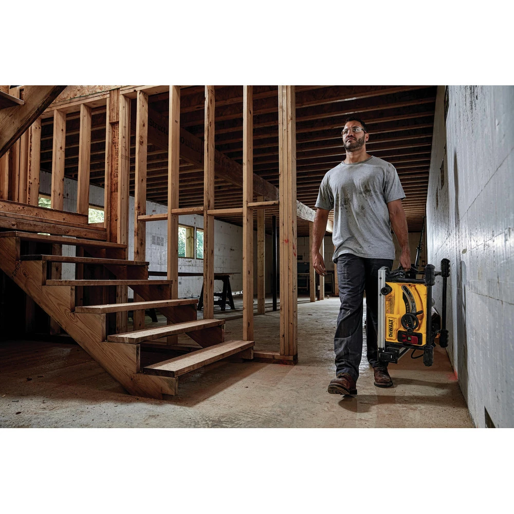 Dewalt DWE7485WS 15 Amp Compact 8-1/4 In. Jobsite Table Saw With Stand 9 Dewalt DWE7485WS 15 Amp Compact 8-1/4 In. Jobsite Table Saw With Stand - Image 9
