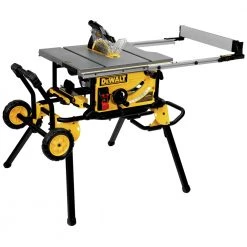 Dewalt DWE7491RS 10 In. 15 Amp Site-Pro Compact Jobsite Table Saw With Rolling Stand