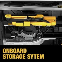 Dewalt DWE7491RS 10 In. 15 Amp Site-Pro Compact Jobsite Table Saw With Rolling Stand -Dewalt Sales 2022 dewndwe7491rs u