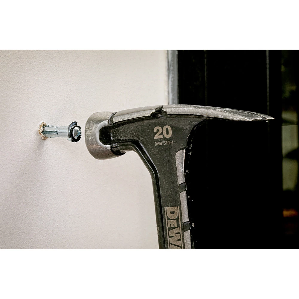 Dewalt DWHT51054 20 Oz. Steel Smooth 7.5 In. Straight Handle Finish Hammer 7 Dewalt DWHT51054 20 Oz. Steel Smooth 7.5 In. Straight Handle Finish Hammer - Image 7