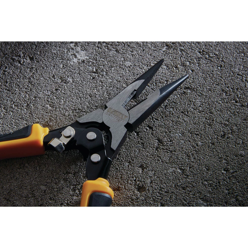 Dewalt DWHT70277 Compound Action Long Nose Pliers 9 Dewalt DWHT70277 Compound Action Long Nose Pliers - Image 9