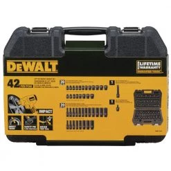 Dewalt DWMT19248 42-Piece 6-Point 3/8 In. Drive Combination Impact Socket Set -Dewalt Sales 2022 dewndwmt19248 c