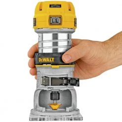 Dewalt DWP611 110V 7 Amp Variable Speed 1-1/4 HP Corded Compact Router With LED -Dewalt Sales 2022 dewndwp611 c