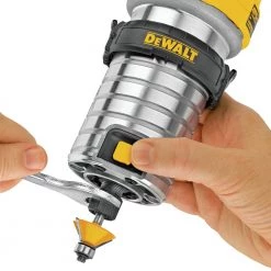 Dewalt DWP611 110V 7 Amp Variable Speed 1-1/4 HP Corded Compact Router With LED -Dewalt Sales 2022 dewndwp611 d