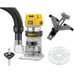 Dewalt DWP611 110V 7 Amp Variable Speed 1-1/4 HP Corded Compact Router With LED -Dewalt Sales 2022 dewndwp611 e