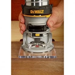 Dewalt DWP611 110V 7 Amp Variable Speed 1-1/4 HP Corded Compact Router With LED -Dewalt Sales 2022 dewndwp611 k