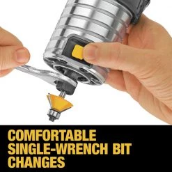 Dewalt DWP611 110V 7 Amp Variable Speed 1-1/4 HP Corded Compact Router With LED -Dewalt Sales 2022 dewndwp611 s