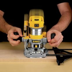 Dewalt DWP611PK 110V 7 Amp Variable Speed 1-1/4 HP Corded Compact Router With LED Combo Kit -Dewalt Sales 2022 dewndwp611pk b