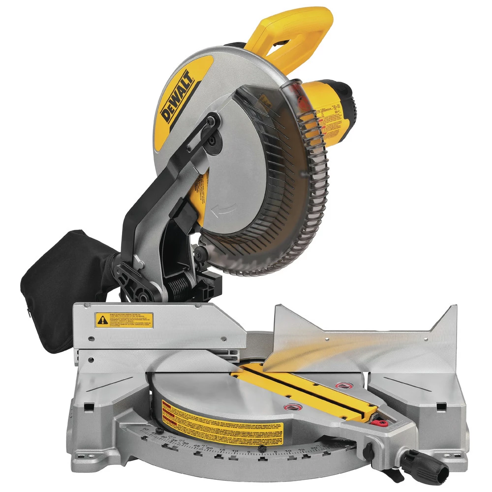 Dewalt DWS715 120V 15 Amp 12 In. Corded Single Bevel Compound Miter Saw 1 Dewalt DWS715 120V 15 Amp 12 In. Corded Single Bevel Compound Miter Saw
