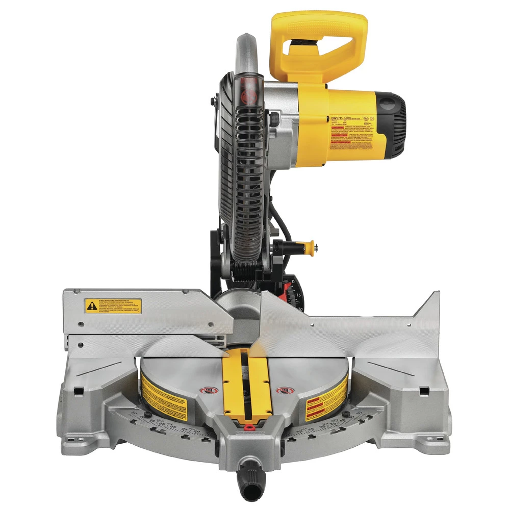 Dewalt DWS715 120V 15 Amp 12 In. Corded Single Bevel Compound Miter Saw 3 Dewalt DWS715 120V 15 Amp 12 In. Corded Single Bevel Compound Miter Saw - Image 3