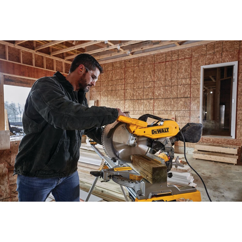 Dewalt DWS716 120V 15 Amp Double-Bevel 12 In. Corded Compound Miter Saw 12 Dewalt DWS716 120V 15 Amp Double-Bevel 12 In. Corded Compound Miter Saw - Image 12