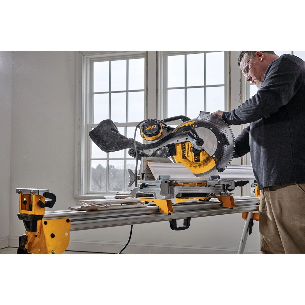 Dewalt DWS716 120V 15 Amp Double-Bevel 12 In. Corded Compound Miter Saw 14 Dewalt DWS716 120V 15 Amp Double-Bevel 12 In. Corded Compound Miter Saw - Image 14