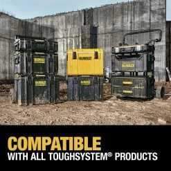 Dewalt DWST08165 14-3/4 In. X 14-3/4 In. X 7 In. TOUGHSYSTEM 2.0 Tool Box - Black -Dewalt Sales 2022 dewndwst08165 j