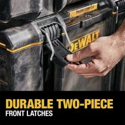 Dewalt DWST08300 14-3/4 In. X 21-3/4 In. X 12-3/8 In. ToughSystem 2.0 Tool Box - Large, Black -Dewalt Sales 2022 dewndwst08300 i