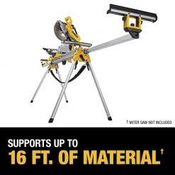 Dewalt DWX723 9 In. X 151 In. X 32 In. Heavy Duty Miter Saw Stand - Silver -Dewalt Sales 2022 dewndwx723 j