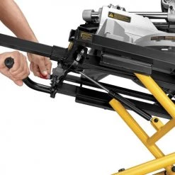 Dewalt DWX726 25 In. X 60 In. X 32.5 In. Heavy-Duty Rolling Miter Saw Stand - Yellow/Black -Dewalt Sales 2022 dewndwx726 c