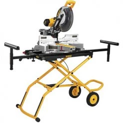 Dewalt DWX726 25 In. X 60 In. X 32.5 In. Heavy-Duty Rolling Miter Saw Stand - Yellow/Black -Dewalt Sales 2022 dewndwx726 d