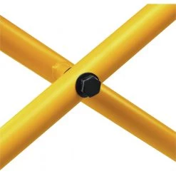 Dewalt DWX726 25 In. X 60 In. X 32.5 In. Heavy-Duty Rolling Miter Saw Stand - Yellow/Black -Dewalt Sales 2022 dewndwx726 h