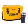 Dewalt DXC1002B 10 Quart Roto-Molded Lunchbox Cooler/ 20 Oz. Black Tumbler Combo