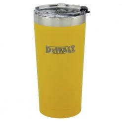 Dewalt DXC20OZTYS 20 Oz. Yellow Powder Coated Tumbler