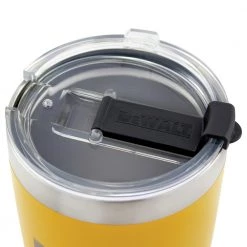 Dewalt DXC20OZTYS 20 Oz. Yellow Powder Coated Tumbler -Dewalt Sales 2022 dewndxc20oztys c