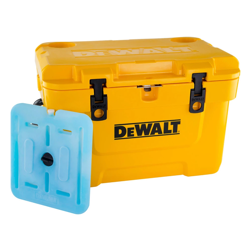 Dewalt DXC2501 25 Quart Roto-Molded Lunchbox Cooler/ 10 Quart Ice Pack Cooler Combo 1 Dewalt DXC2501 25 Quart Roto-Molded Lunchbox Cooler/ 10 Quart Ice Pack Cooler Combo