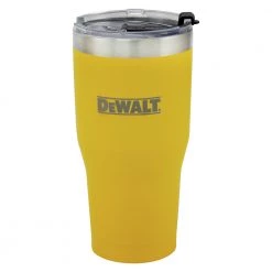 Dewalt DXC30OZTYS 30 Oz. Yellow Powder Coated Tumbler