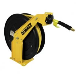 Dewalt DXCM024-0343 3/8 In. X 50 Ft. Double Arm Auto Retracting Air Hose Reel -Dewalt Sales 2022 dewndxcm024 0343 e