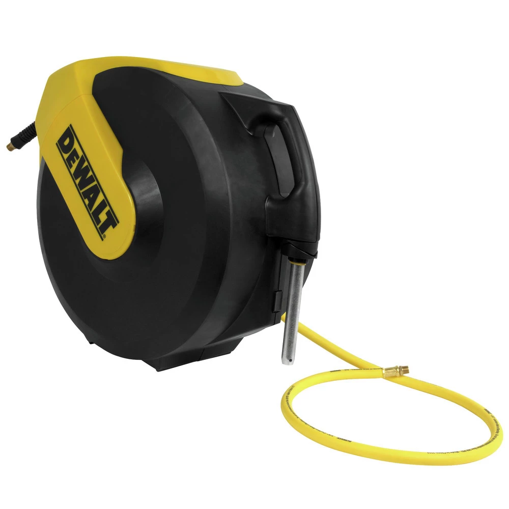 Dewalt DXCM024-0345 3/8 In. X 50 Ft. Enclosed Air Hose Reel With Hybrid Hose 3 Dewalt DXCM024-0345 3/8 In. X 50 Ft. Enclosed Air Hose Reel With Hybrid Hose - Image 3