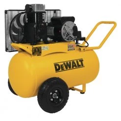Dewalt DXCM201 2 HP 20 Gallon Oil-Lube Hotdog Air Compressor -Dewalt Sales 2022 dewndxcm201 d