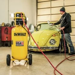 Dewalt DXCM271 1.7 HP 27 Gallon Oil-Free Vertical Air Compressor -Dewalt Sales 2022 dewndxcm271.com g