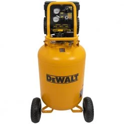 Dewalt DXCMSAC426 1.5 HP 26 Gallon Vertical 150 PSI Quiet Wheelbarrow Air Compressor