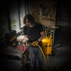 Dewalt DXCMSAC426 1.5 HP 26 Gallon Vertical 150 PSI Quiet Wheelbarrow Air Compressor -Dewalt Sales 2022 dewndxcmsac426 k