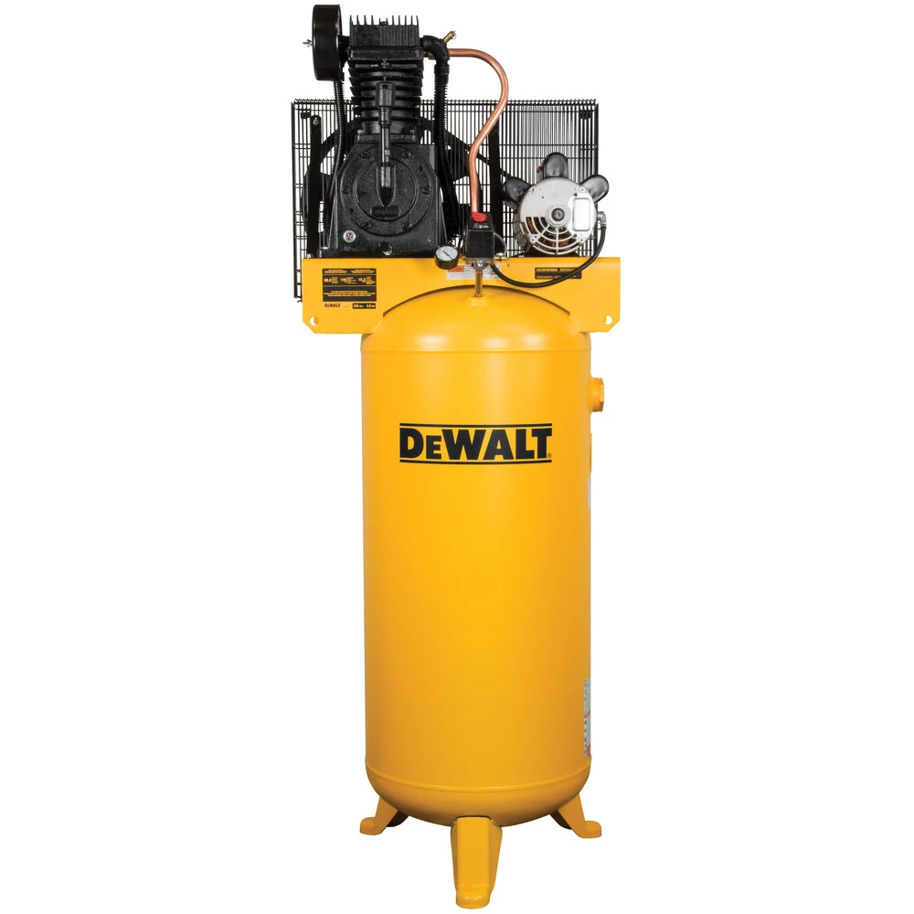 Dewalt DXCMV5076055 5 HP 60 Gallon Oil-Lube Stationary Air Compressor 1 Dewalt DXCMV5076055 5 HP 60 Gallon Oil-Lube Stationary Air Compressor